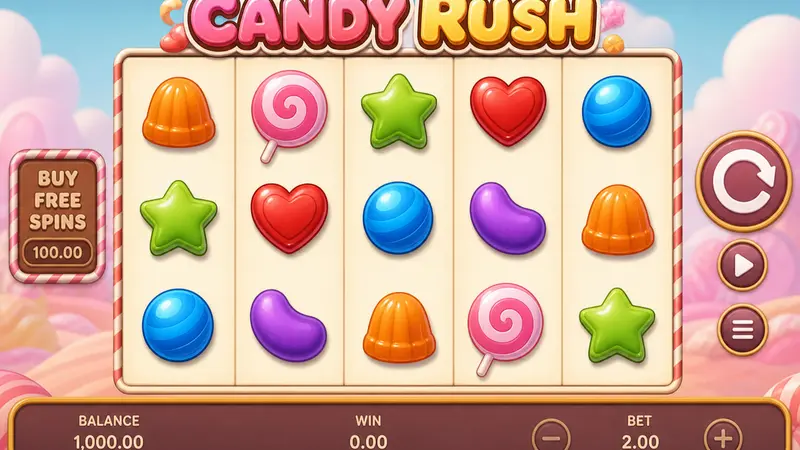 Petualangan Seru di Slot Candy Rush dari Pragmatic Play